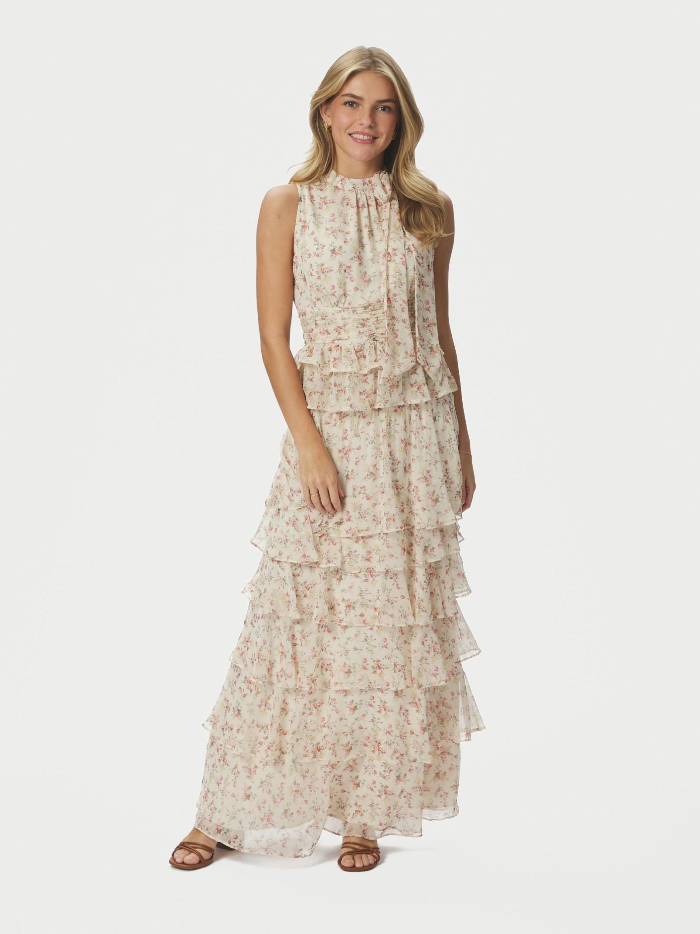 Ansol Meadow Printed Top - Overdeler