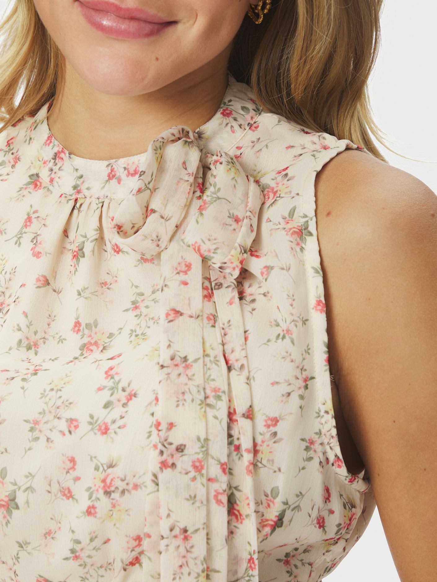 Ansol Meadow Printed Top - Overdeler