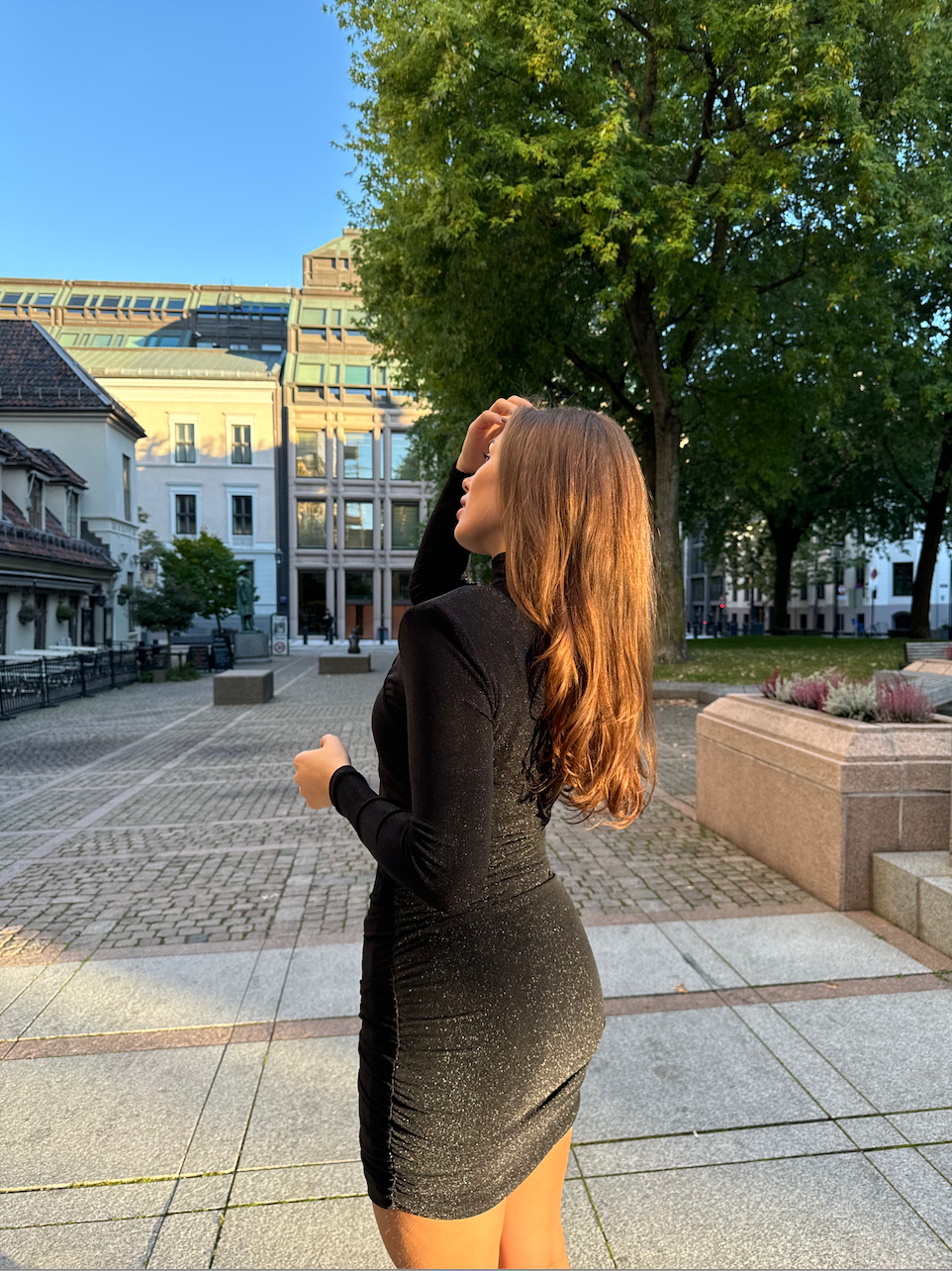 Anthea Bustier Mini Dress - Black - Kjoler