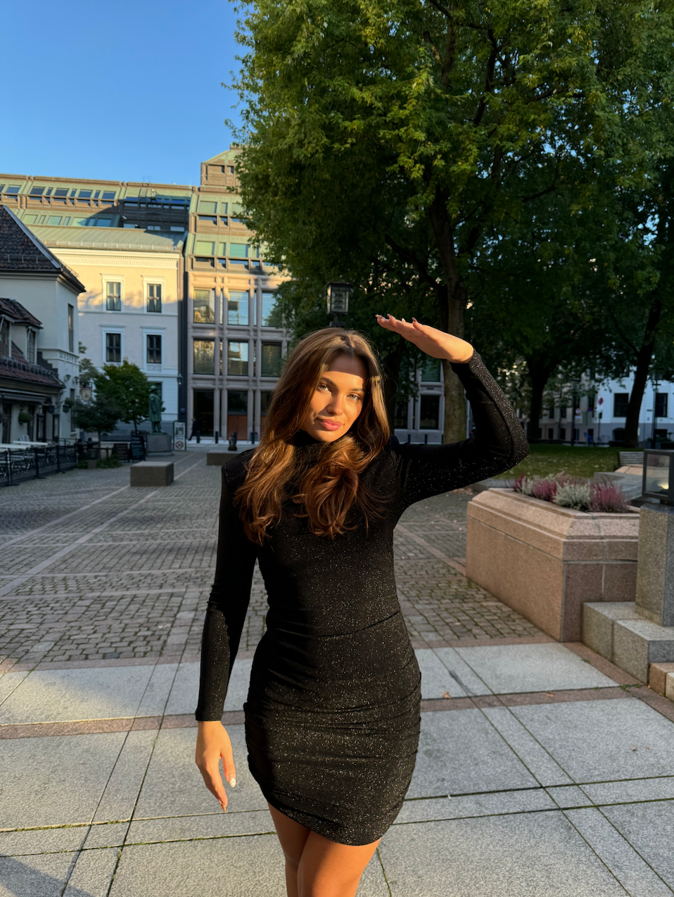 Anthea Bustier Mini Dress - Black - Kjoler