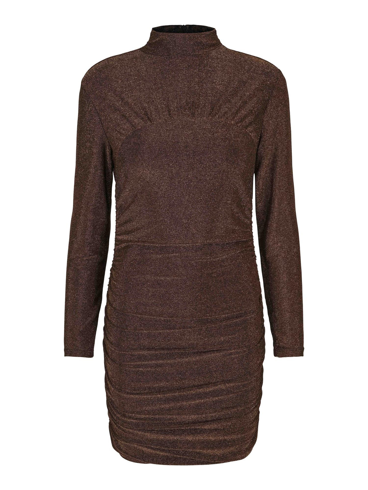 Anthea Bustier Mini Dress - Gold - Kjoler