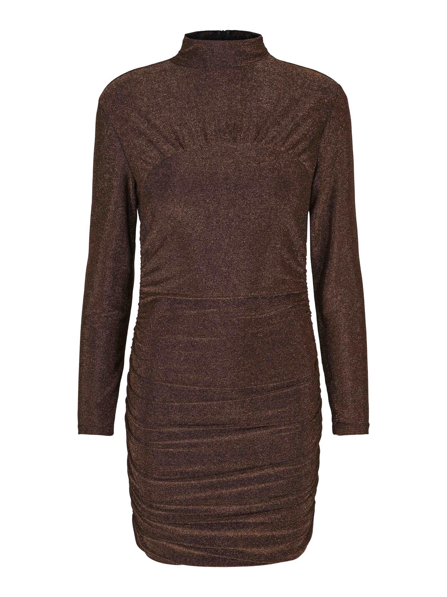 Anthea Bustier Mini Dress - Gold - Kjoler