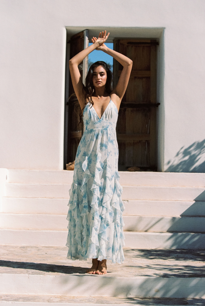 Aria Ruffle Dress Kjoler
