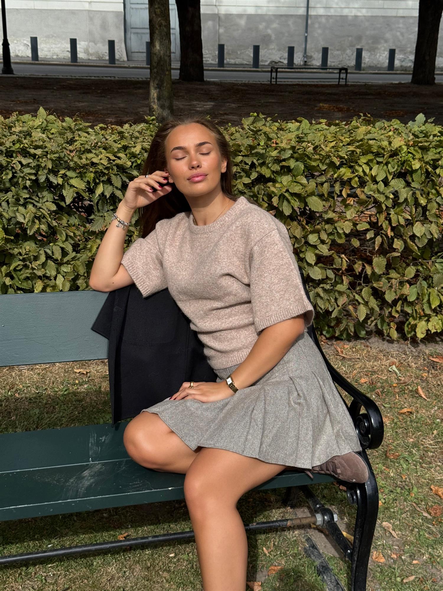 Asha Knit Tee Overdeler