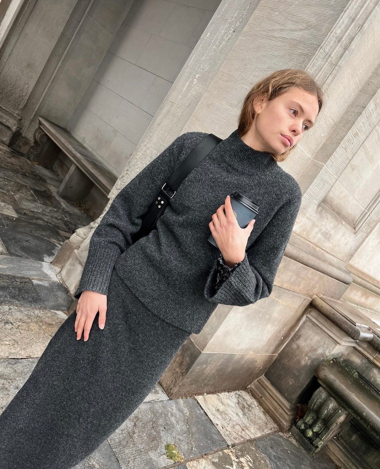 Ashanti Knit Skirt Skjørt