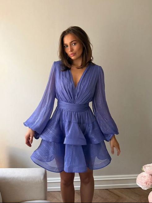 Asya Bedouin Dress - Aromatic Violet - Kjoler