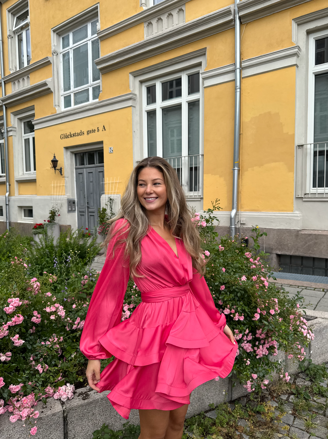 Asya Bedouin Dress - Dreamy Berry - Kjoler