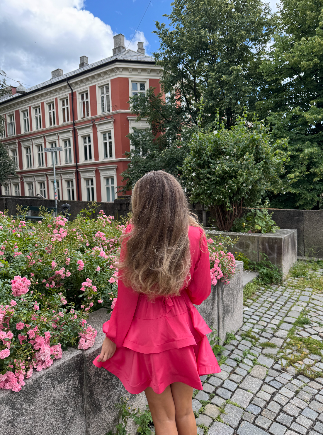 Asya Bedouin Dress - Dreamy Berry - Kjoler