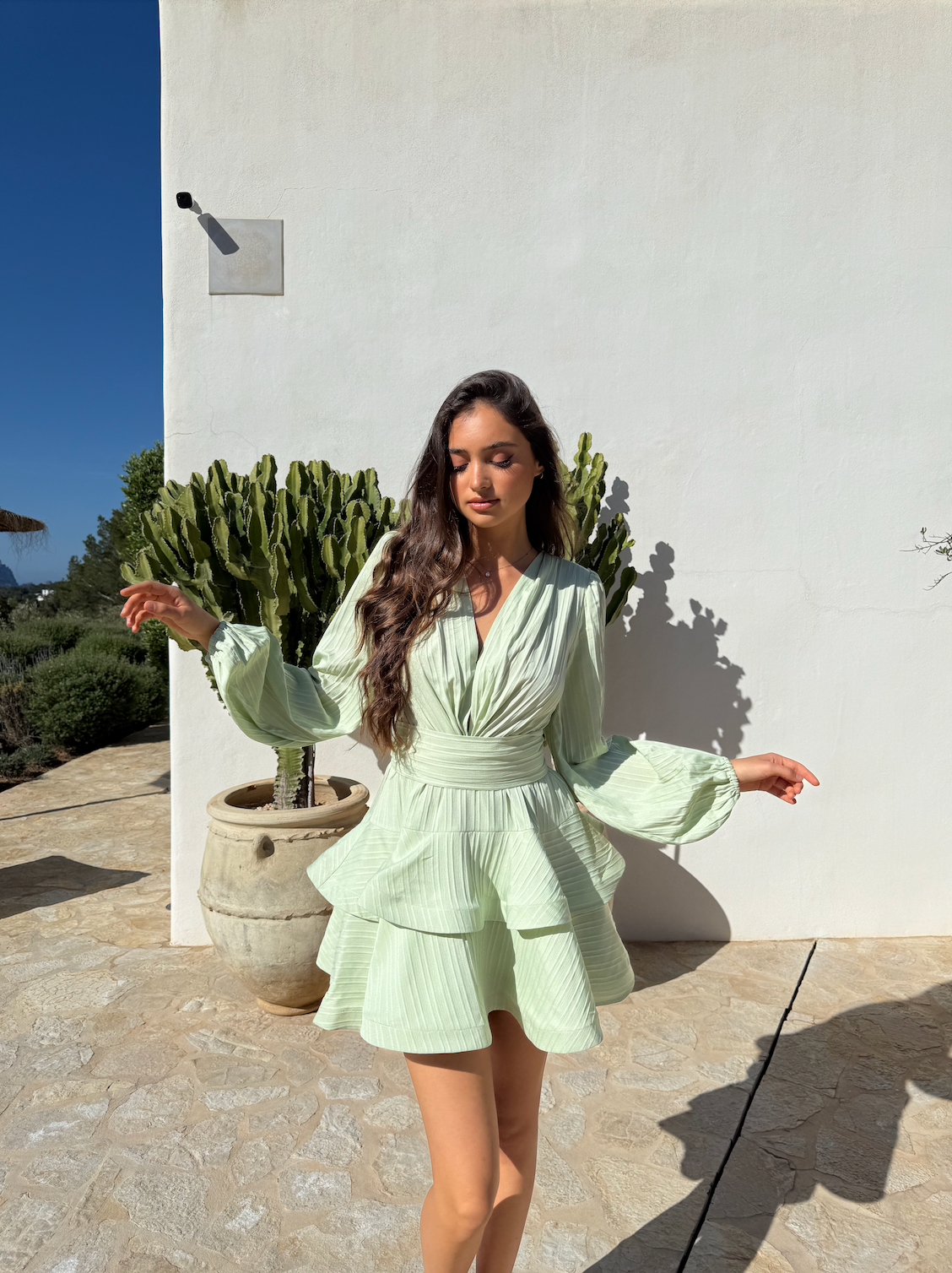 Asya Bedouin Dress - Dreamy Forrest - Kjoler