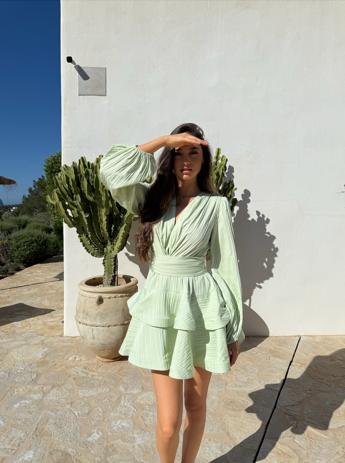Asya Bedouin Dress - Dreamy Forrest - Kjoler