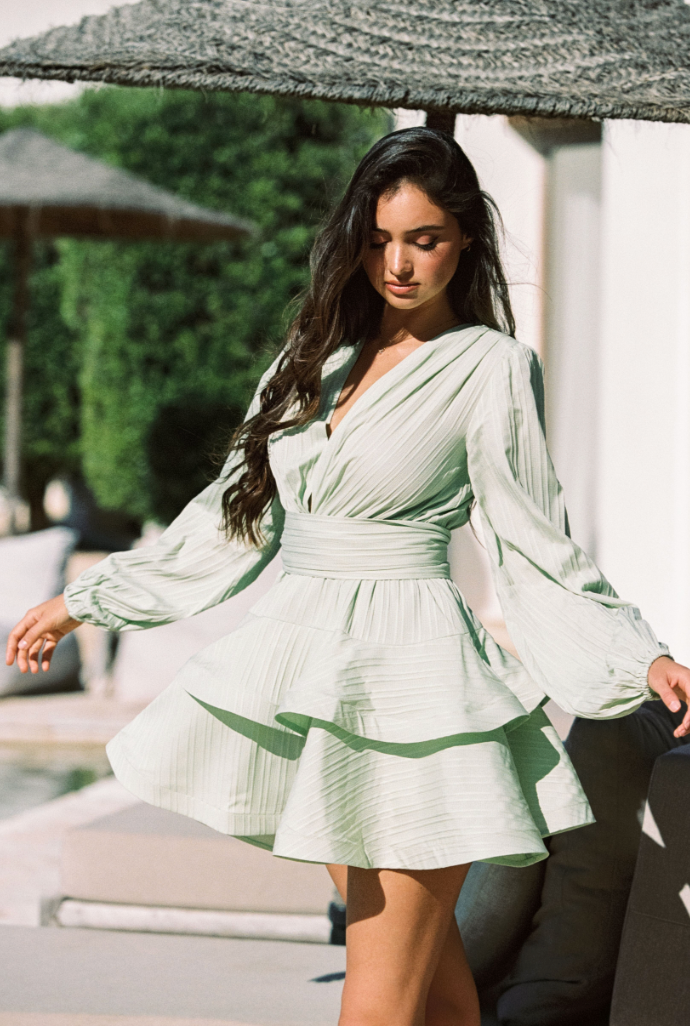 Asya Bedouin Dress - Dreamy Forrest - Kjoler