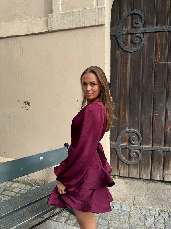 Asya Bedouin Dress - Mulberry - Kjoler