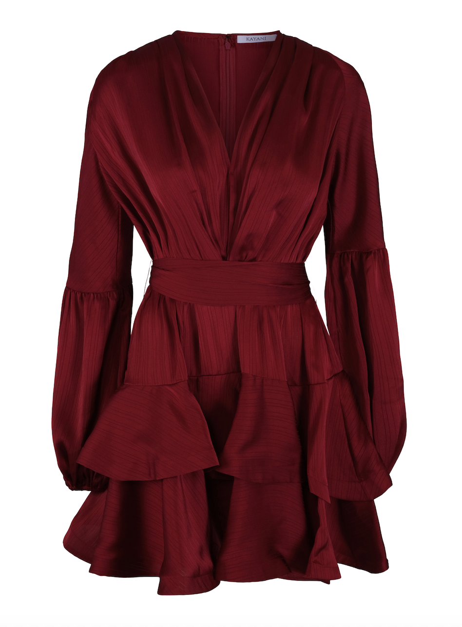 Asya Bedouin Dress - Mulberry - Kjoler
