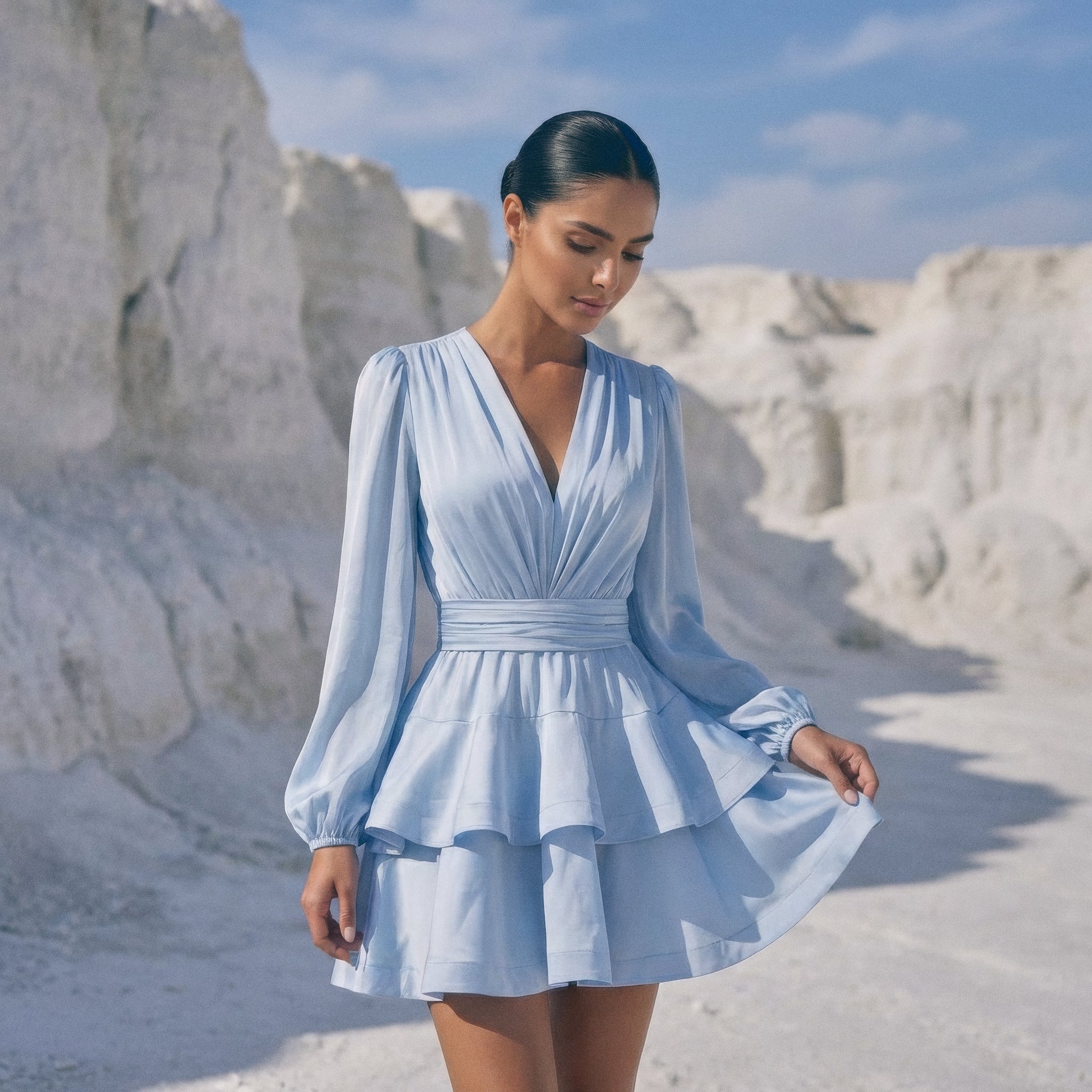 Asya Bedouin Dress - Neptune Waves - Kjoler