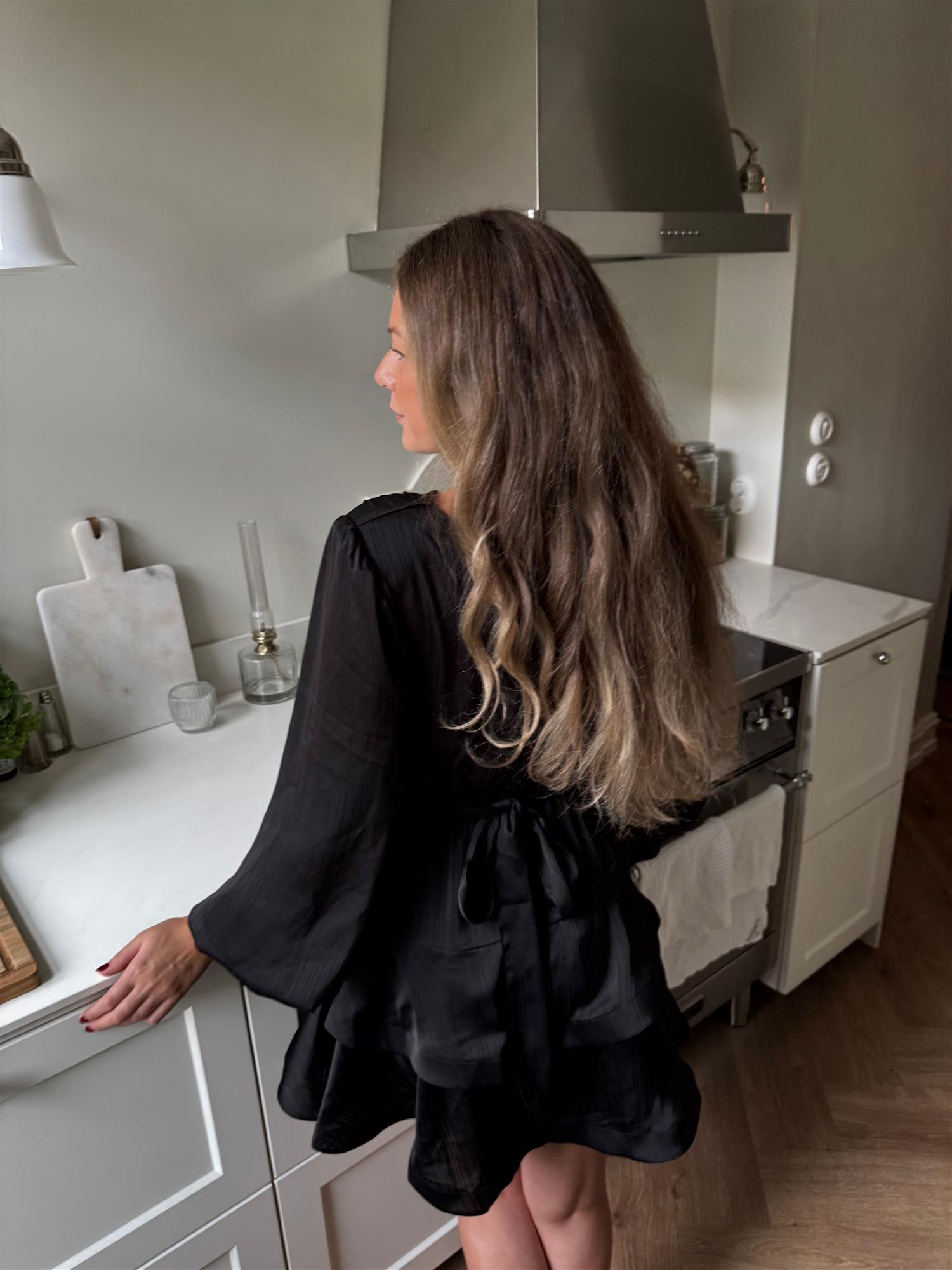 Asya Bedouin Dress - Regal Onyx - Kjoler