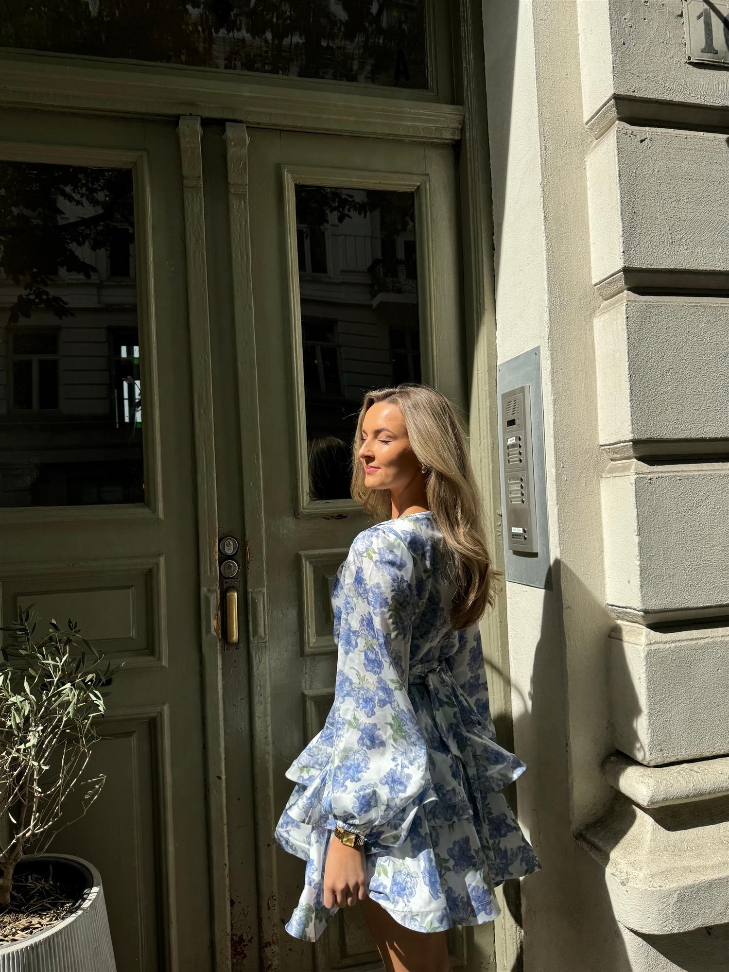 Asya Bedouin Dress - Saxe Azure - Kjoler