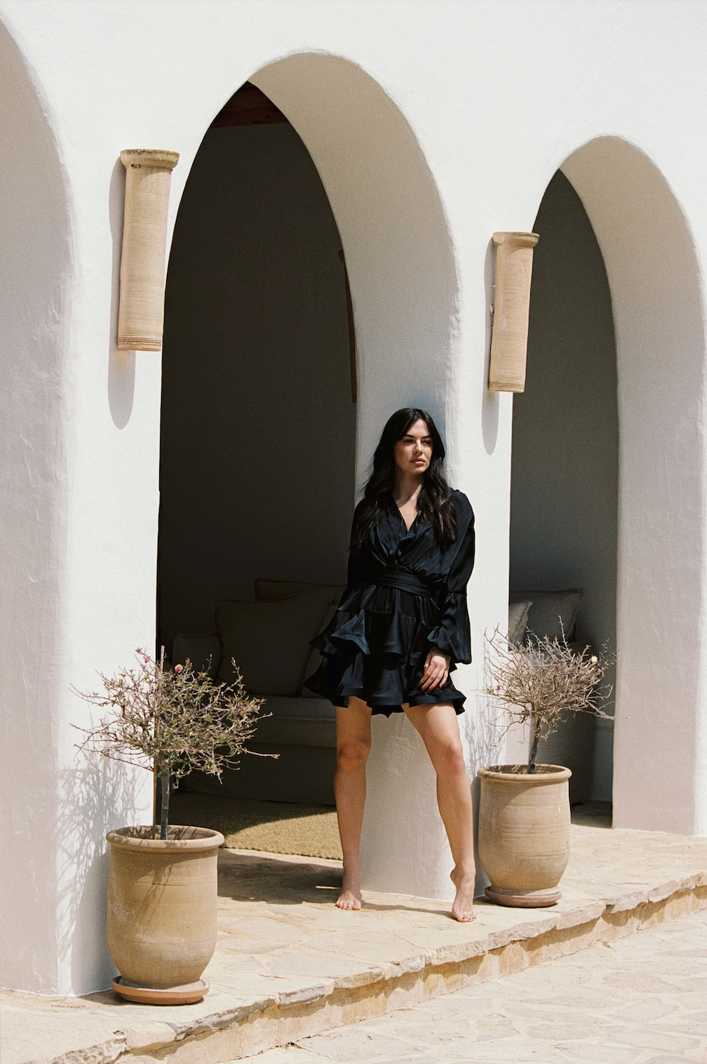 Asya Bedouin Dress Svart Kjoler
