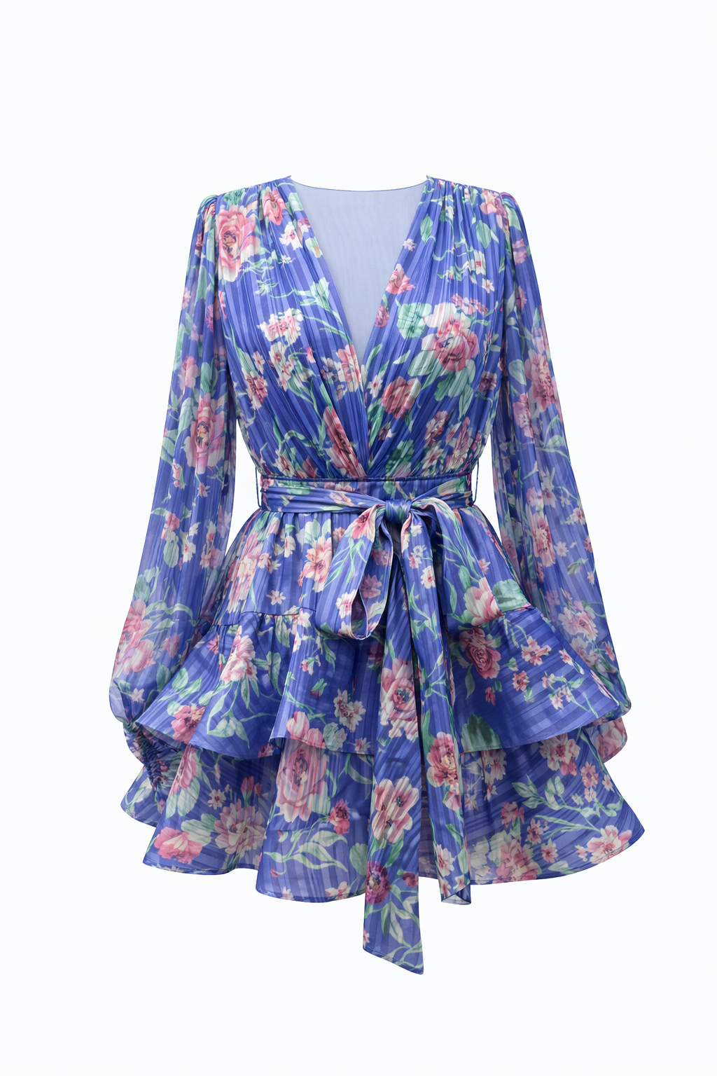 Asya Bedouin Dress - Violet Rosette - Kjoler