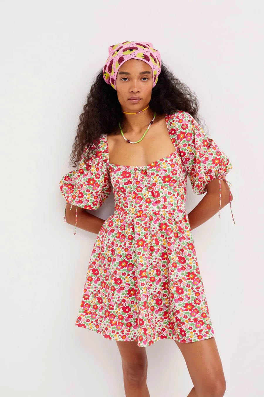 Auden Puff Sleeve Mini Dress - Kjoler