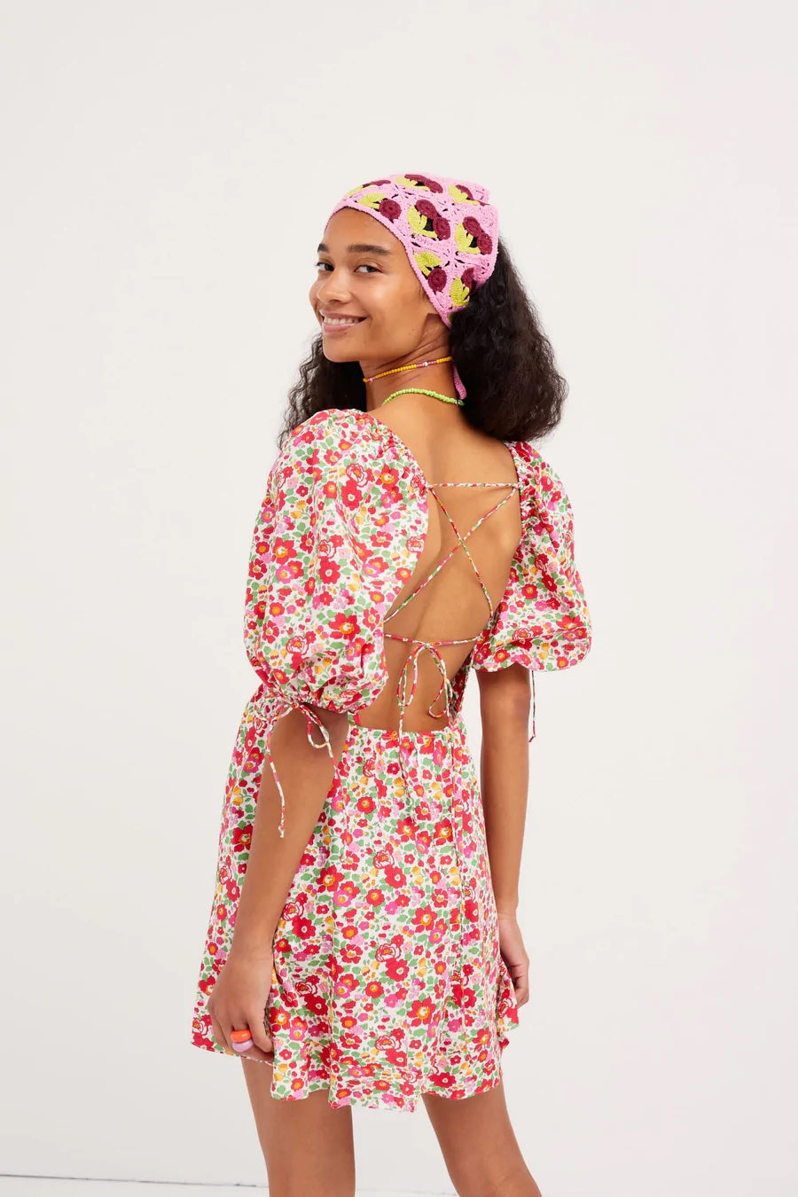 Auden Puff Sleeve Mini Dress - Kjoler