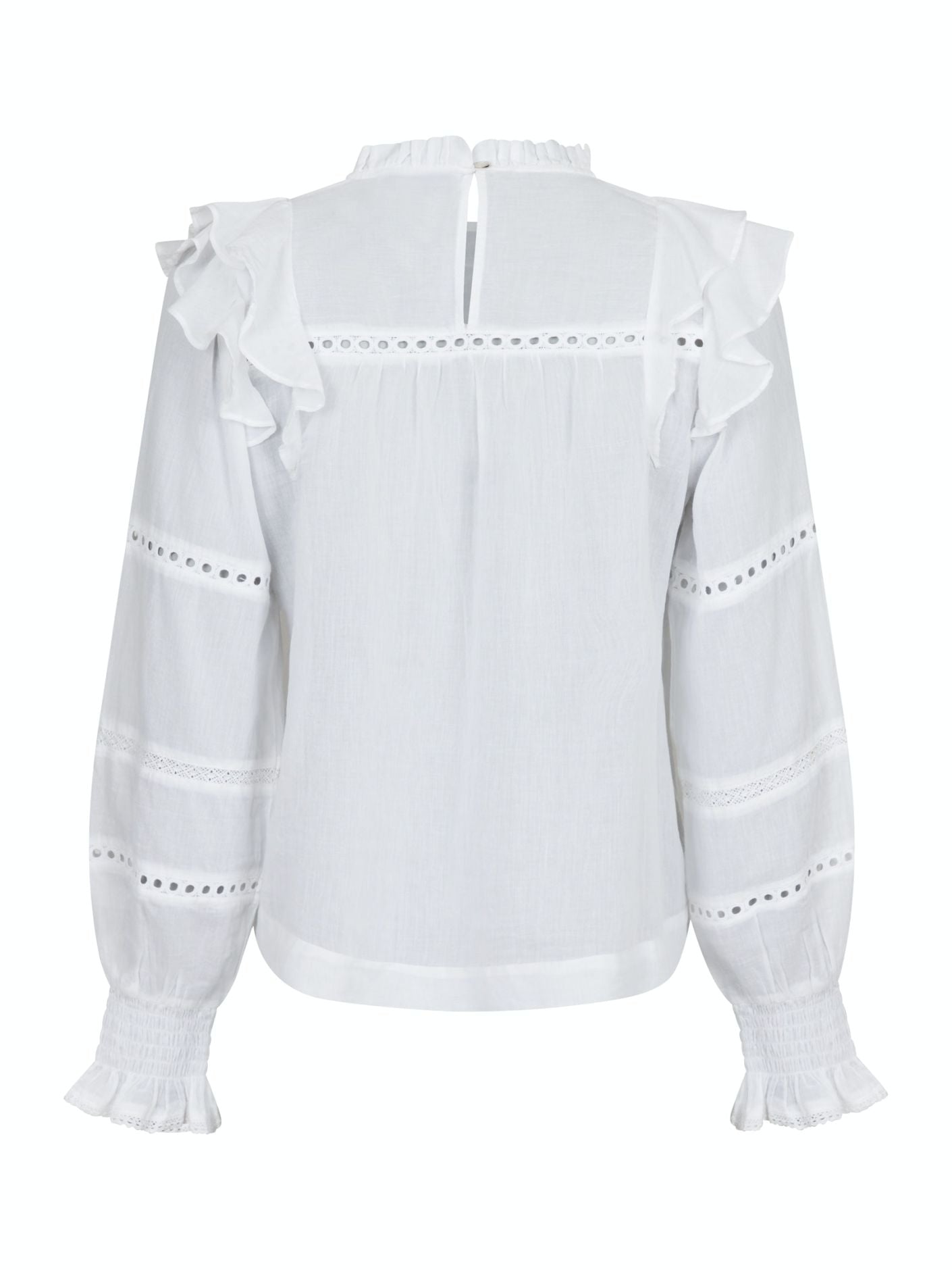 Aurika S Voile Blouse Overdeler