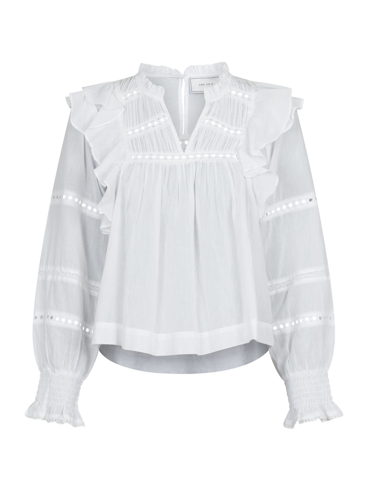 Aurika S Voile Blouse Overdeler