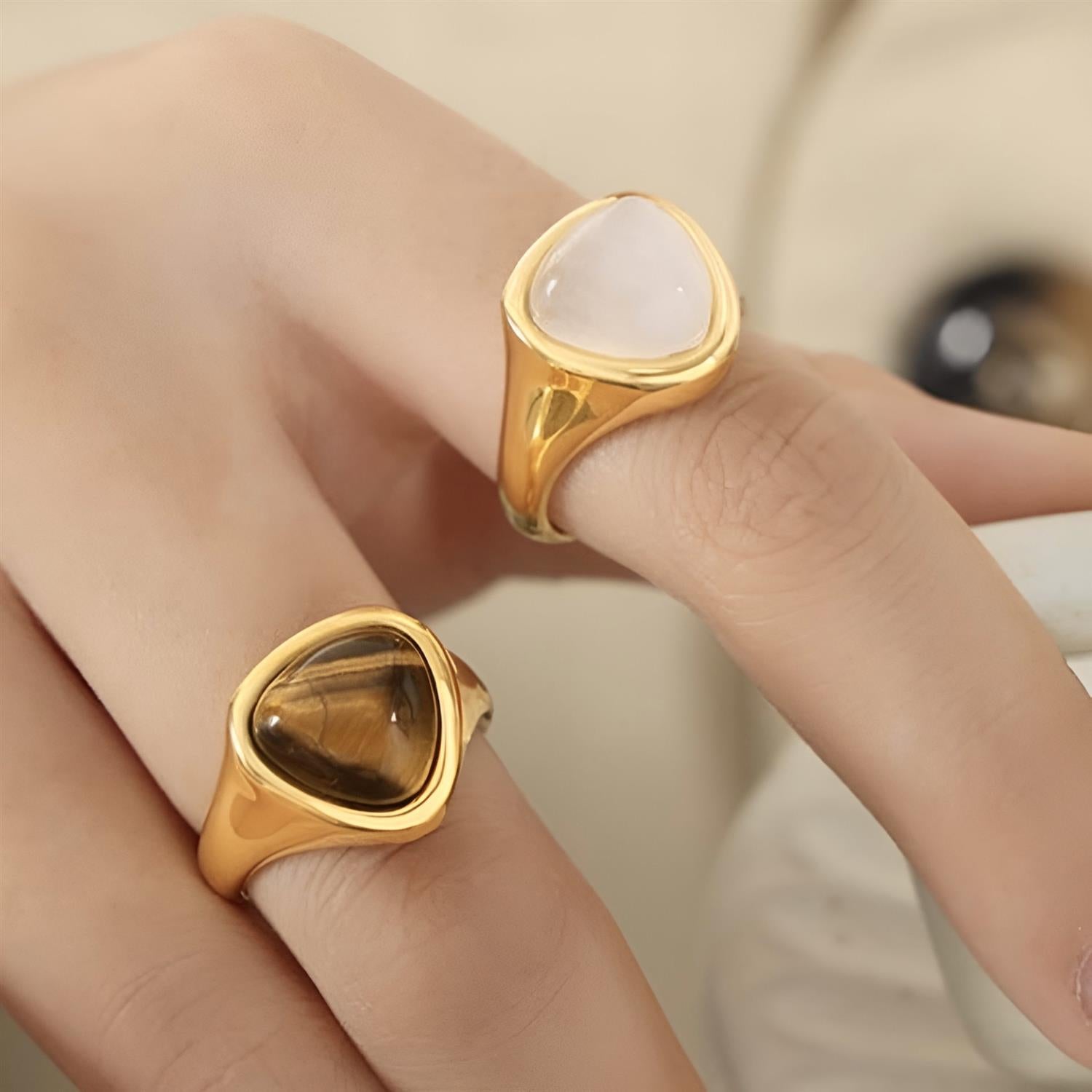 Aurora Ring Gold & Pink Tilbehør