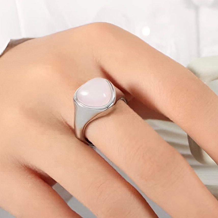 Aurora Ring Silver & Pink Tilbehør