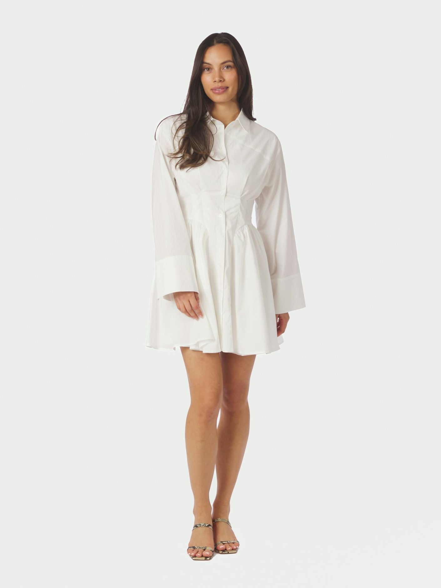 Ulissa Poplin Shirt Dress