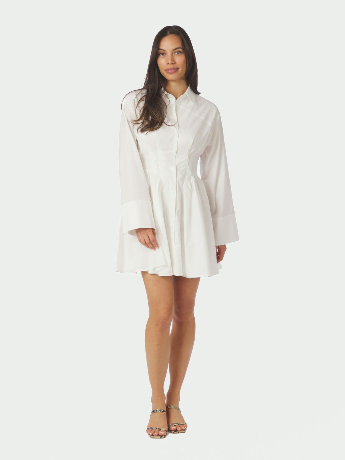 Ulissa Poplin Shirt Dress