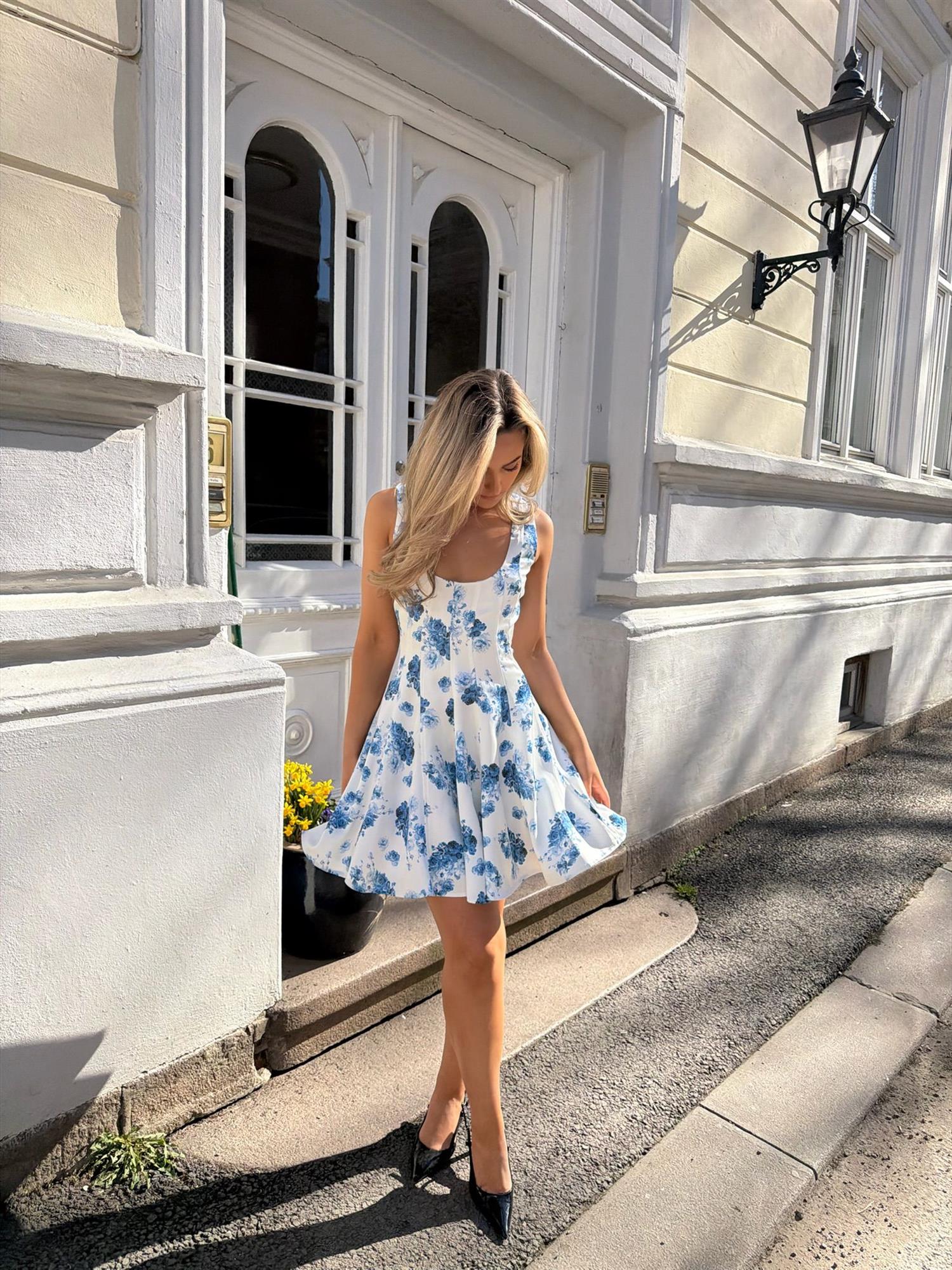 Ayra Mini Skater Dress