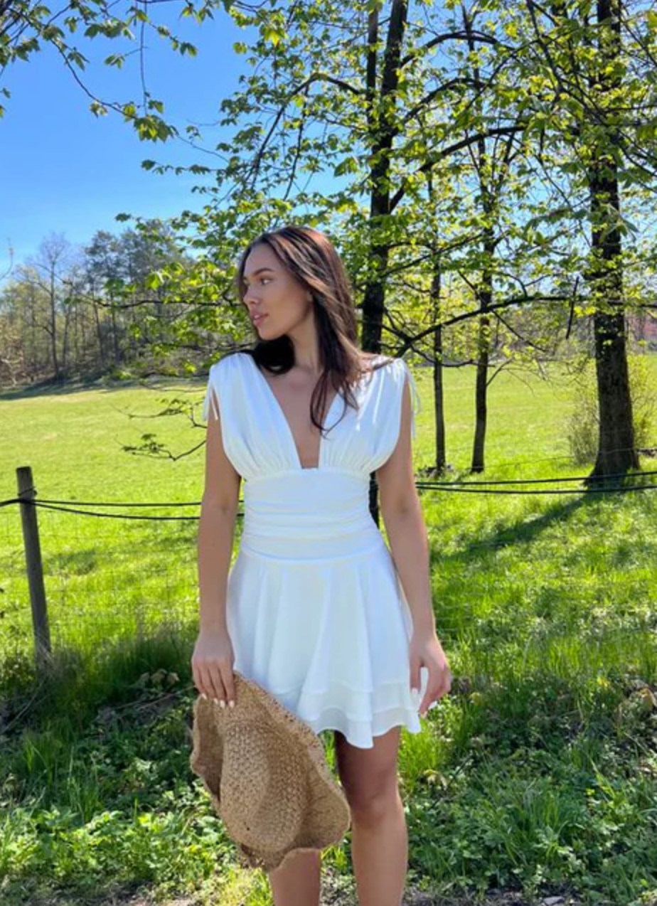 Millie Drape Mini Dress