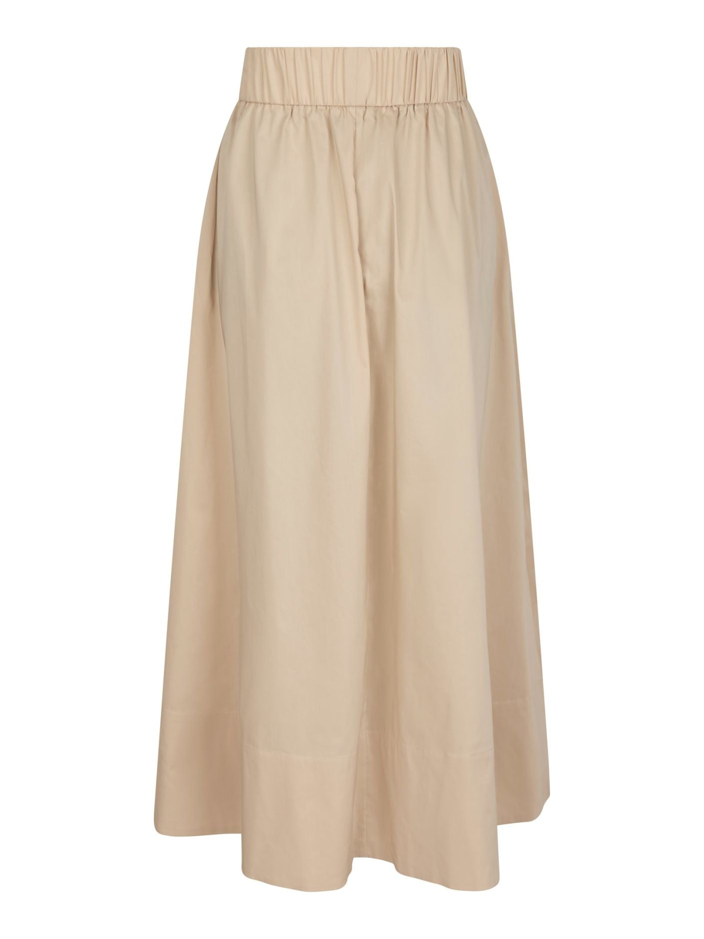 Yara Long Poplin Skirt
