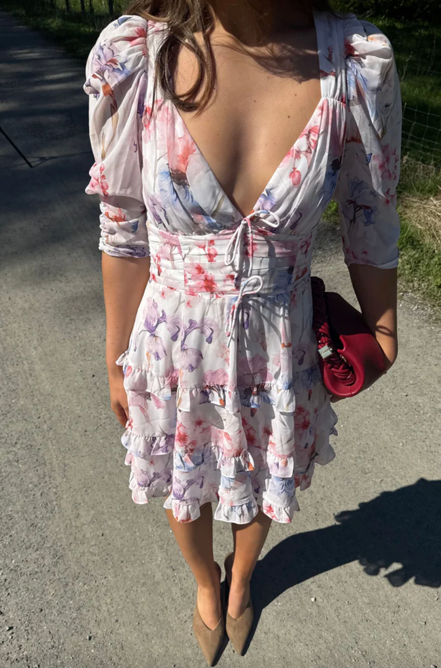 Isla Mini Dress - Dreamy Blossom