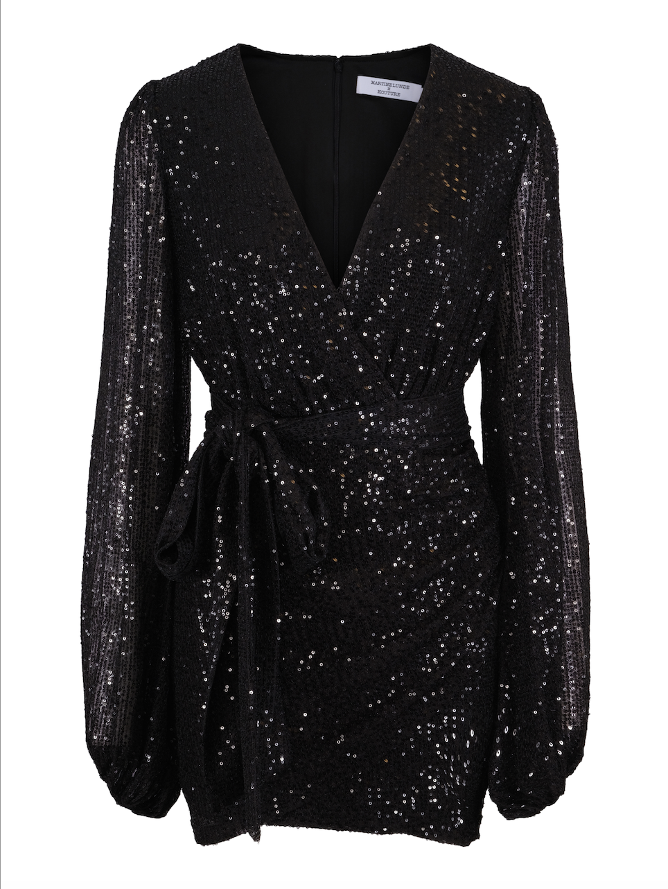 Mathea Sequin Dress Black - Kjoler