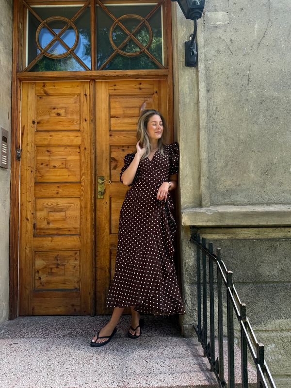 Sinda Dot Dress