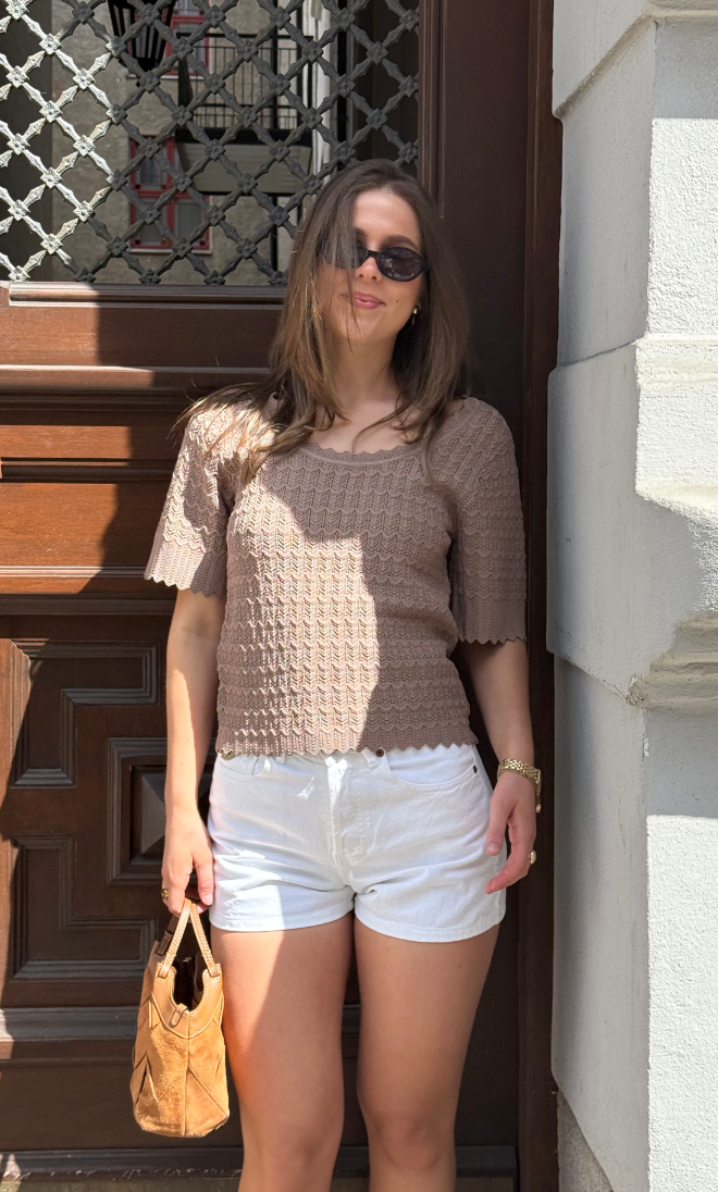 Meiko Fine Crochet Blouse