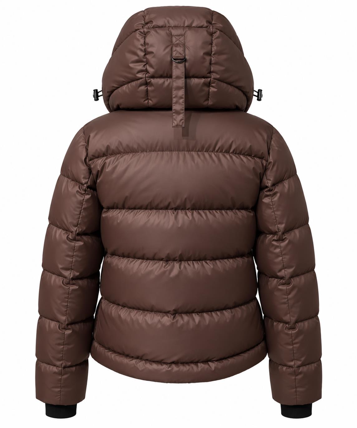 Leah Down Jacket - Brown
