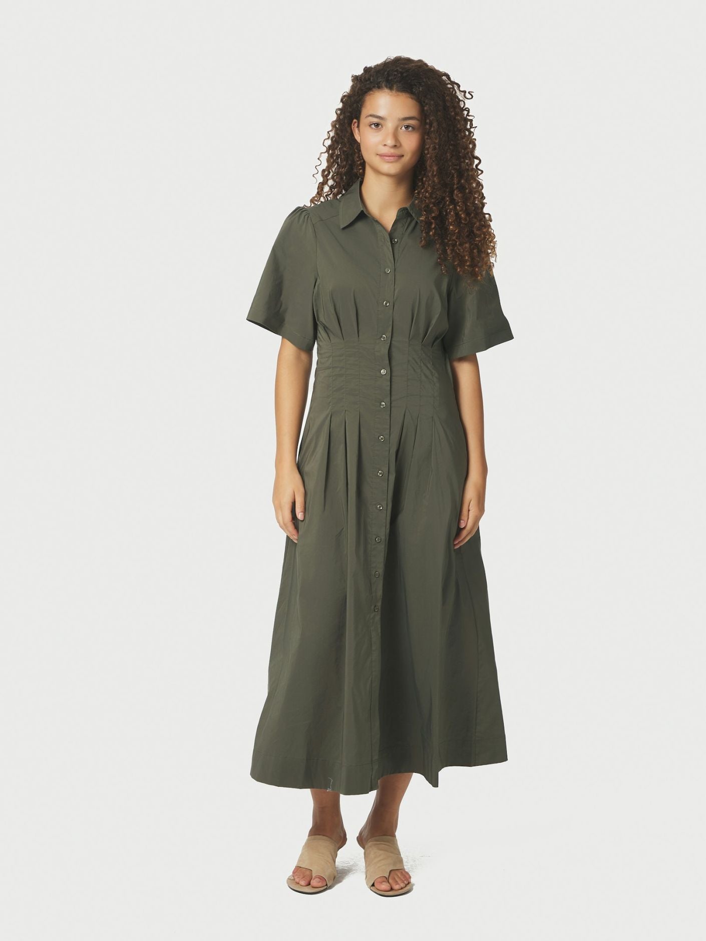 Baia Poplin Dress - Kjoler