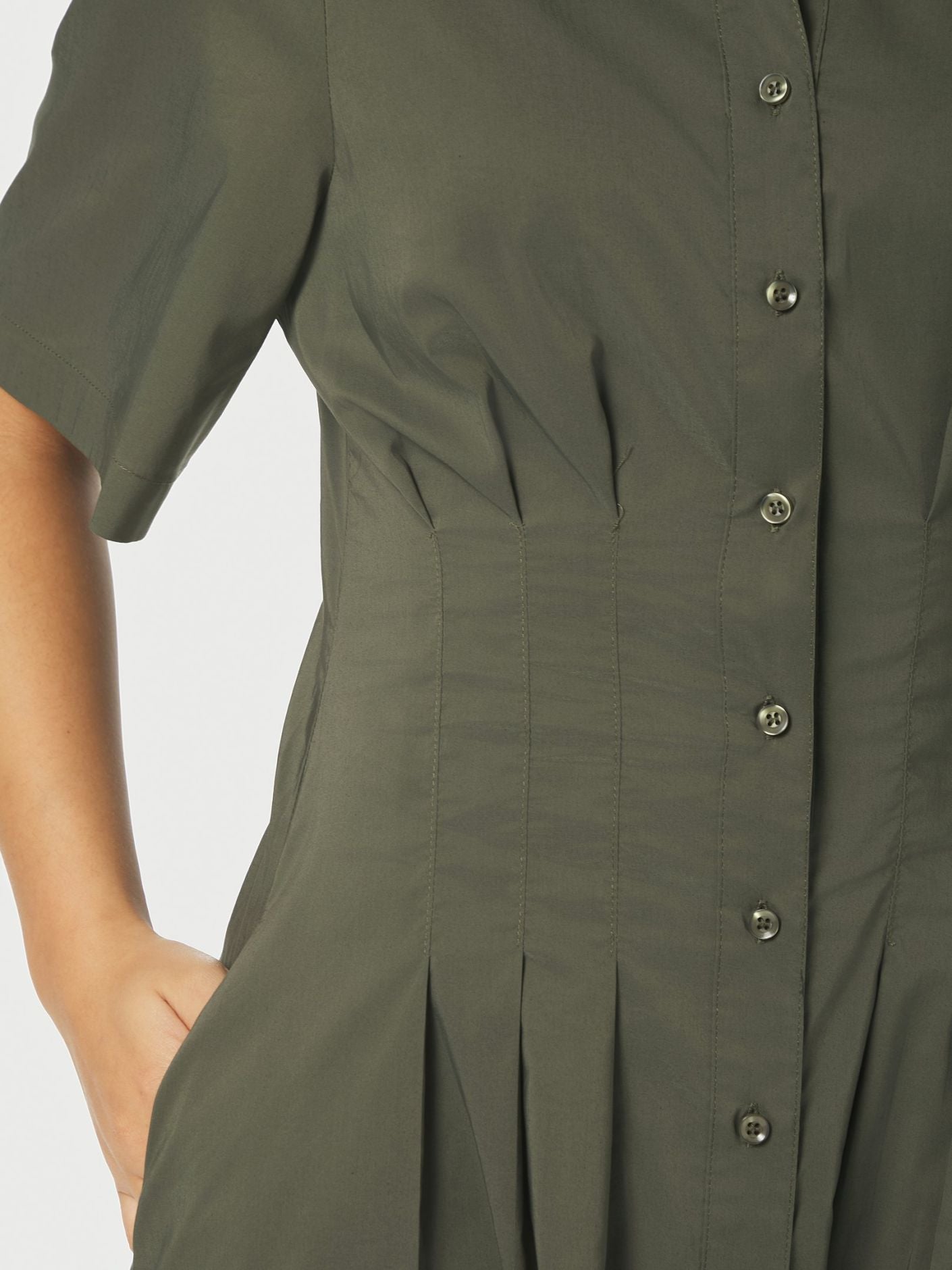 Baia Poplin Dress - Kjoler