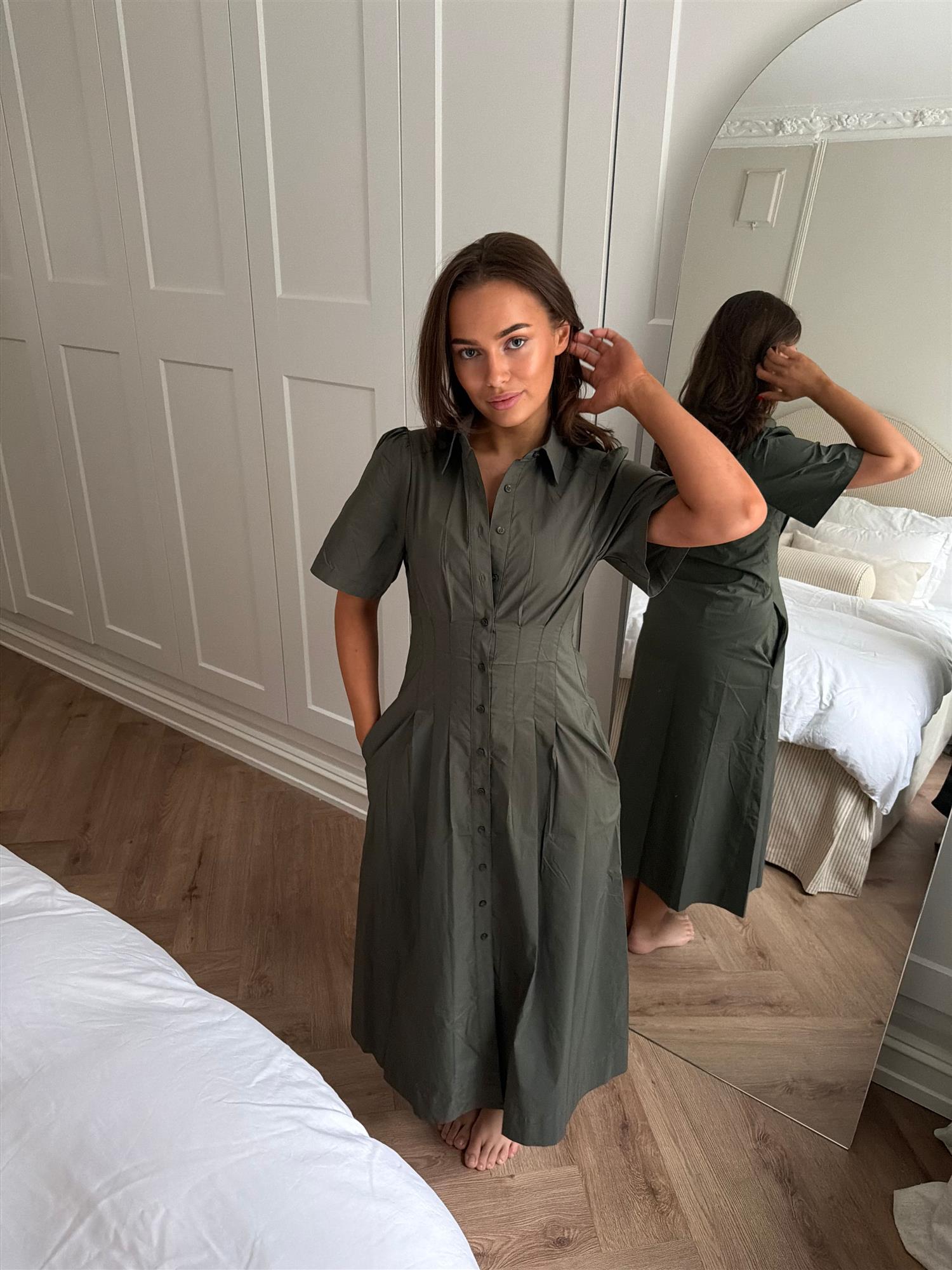 Baia Poplin Dress - Kjoler