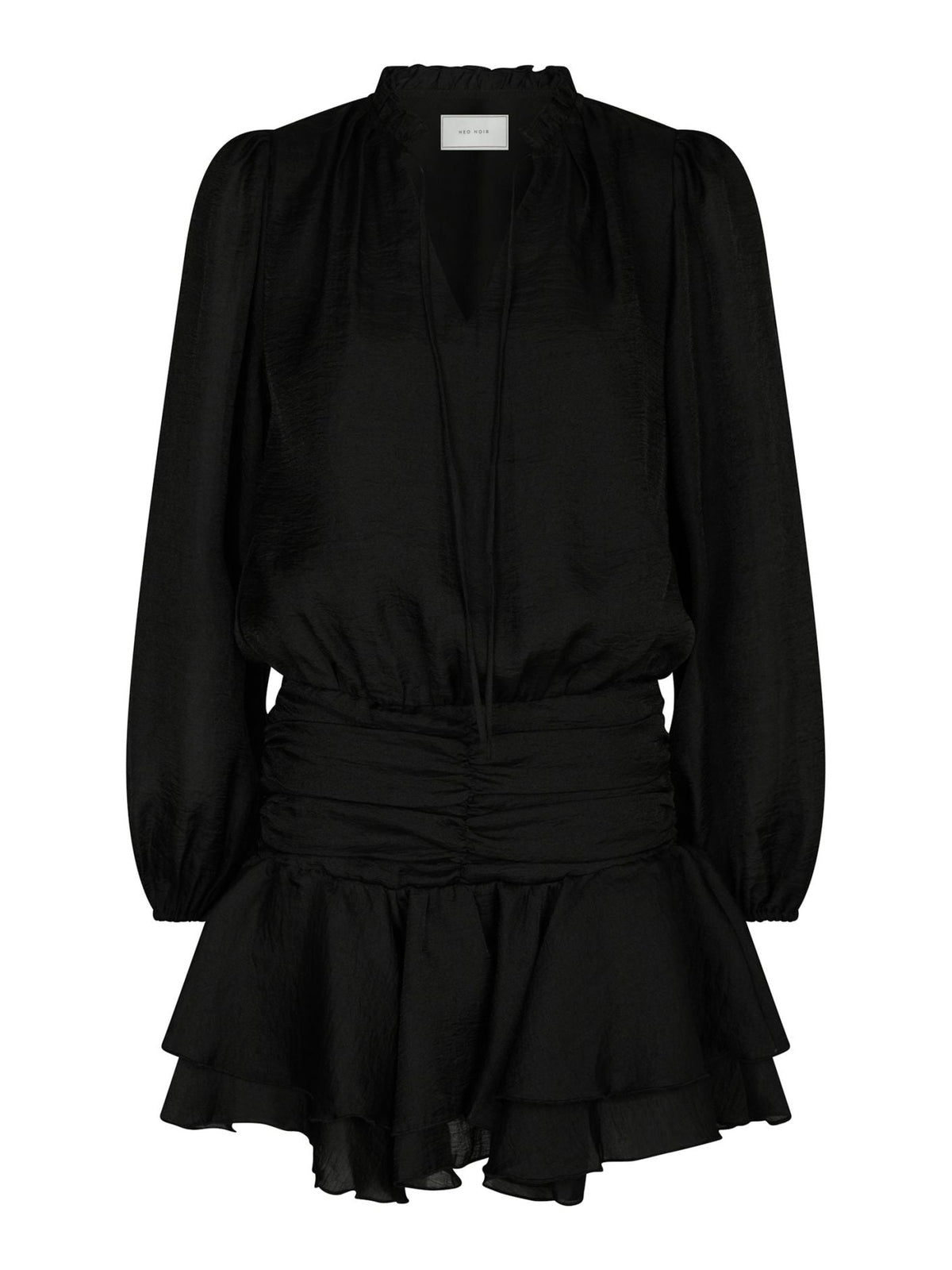 Bari Chiffon Dress - Kjoler