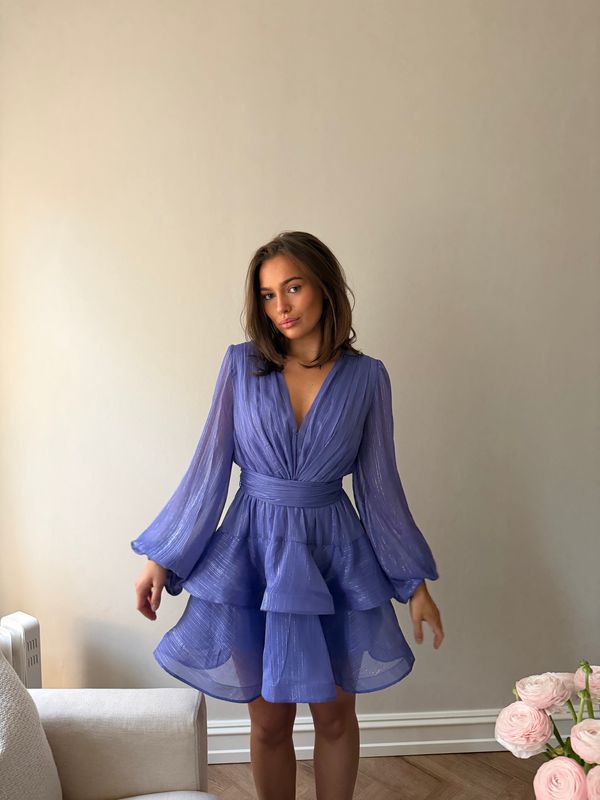 Asya Bedouin Dress - Aromatic Violet