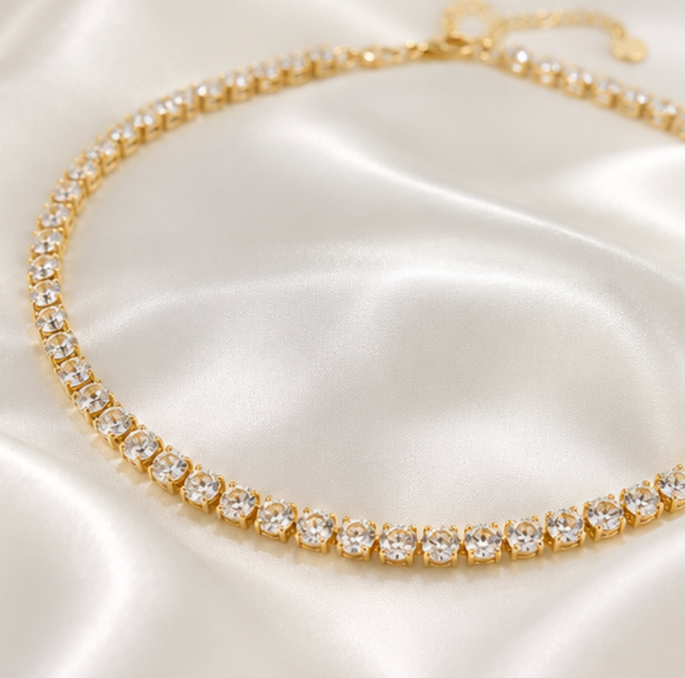 Eva Tennis Necklace