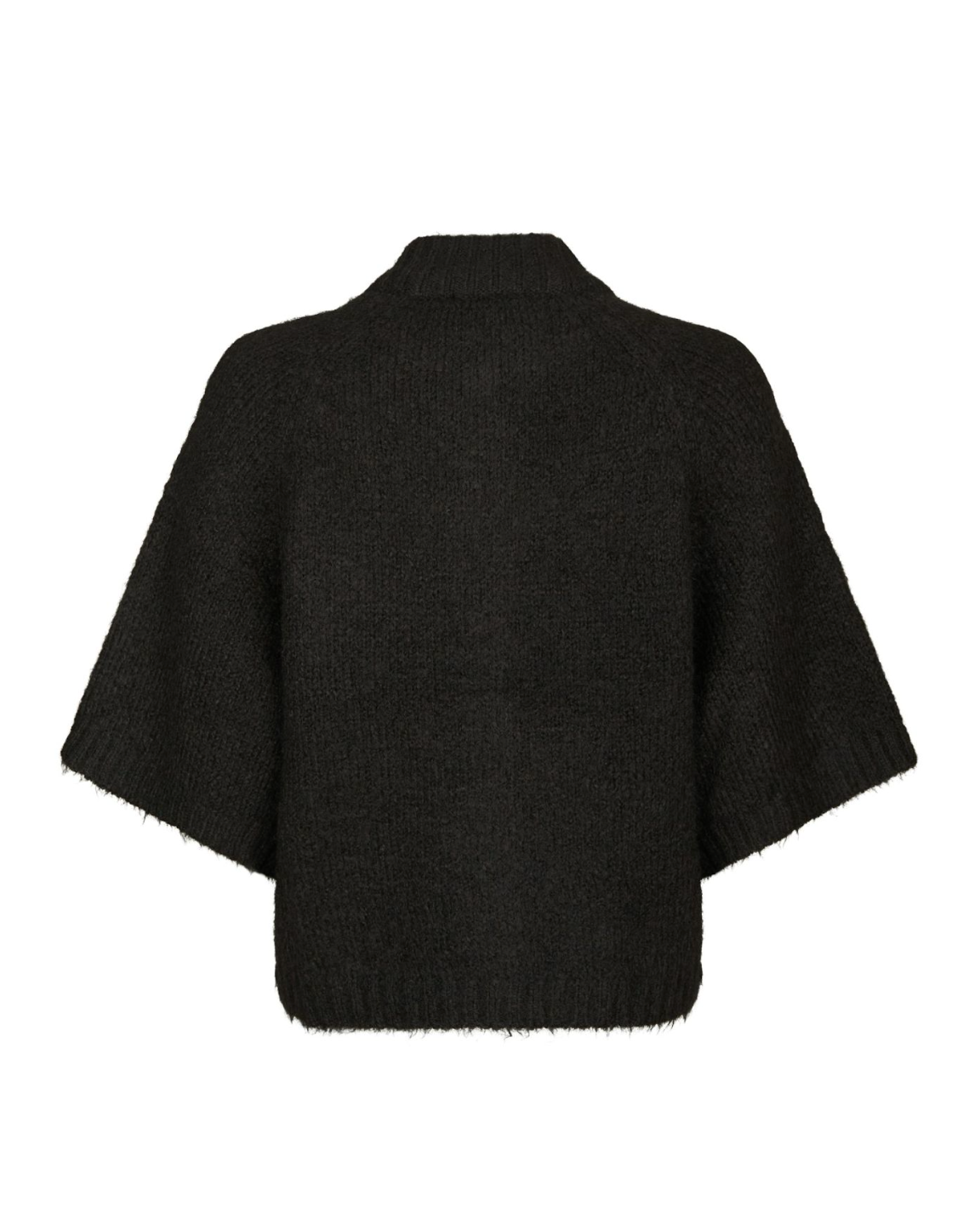 Benuta Fluffy Knit Cardigan - Dark Brown