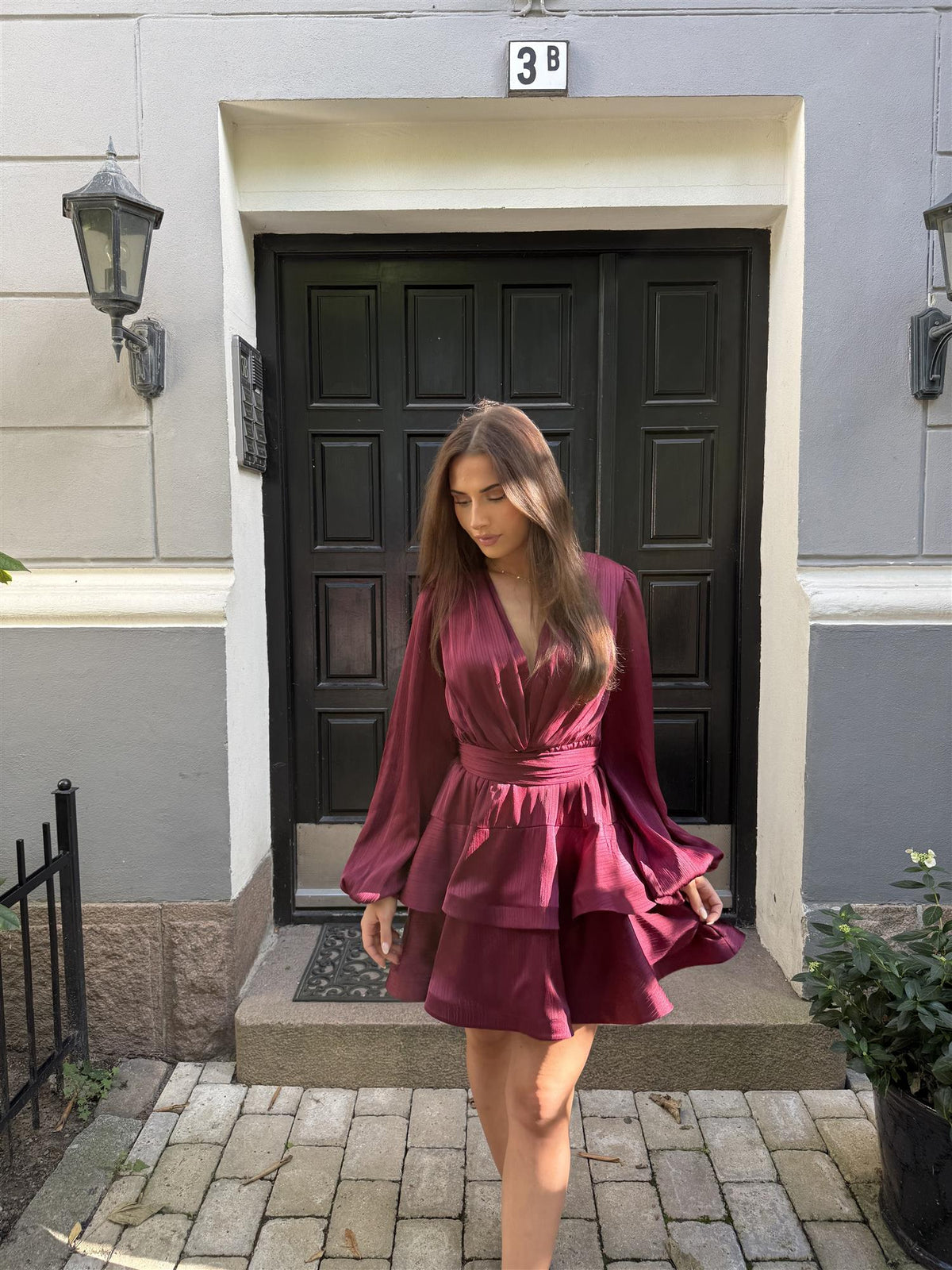 Asya Bedouin Dress - Mulberry