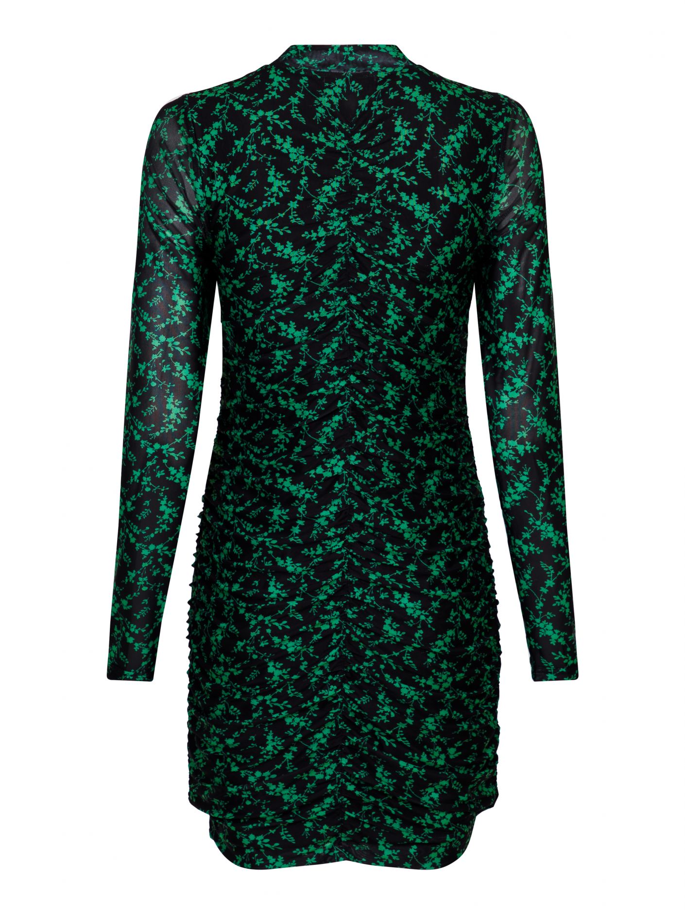 Bellia Flower Grid Dress - Kjoler