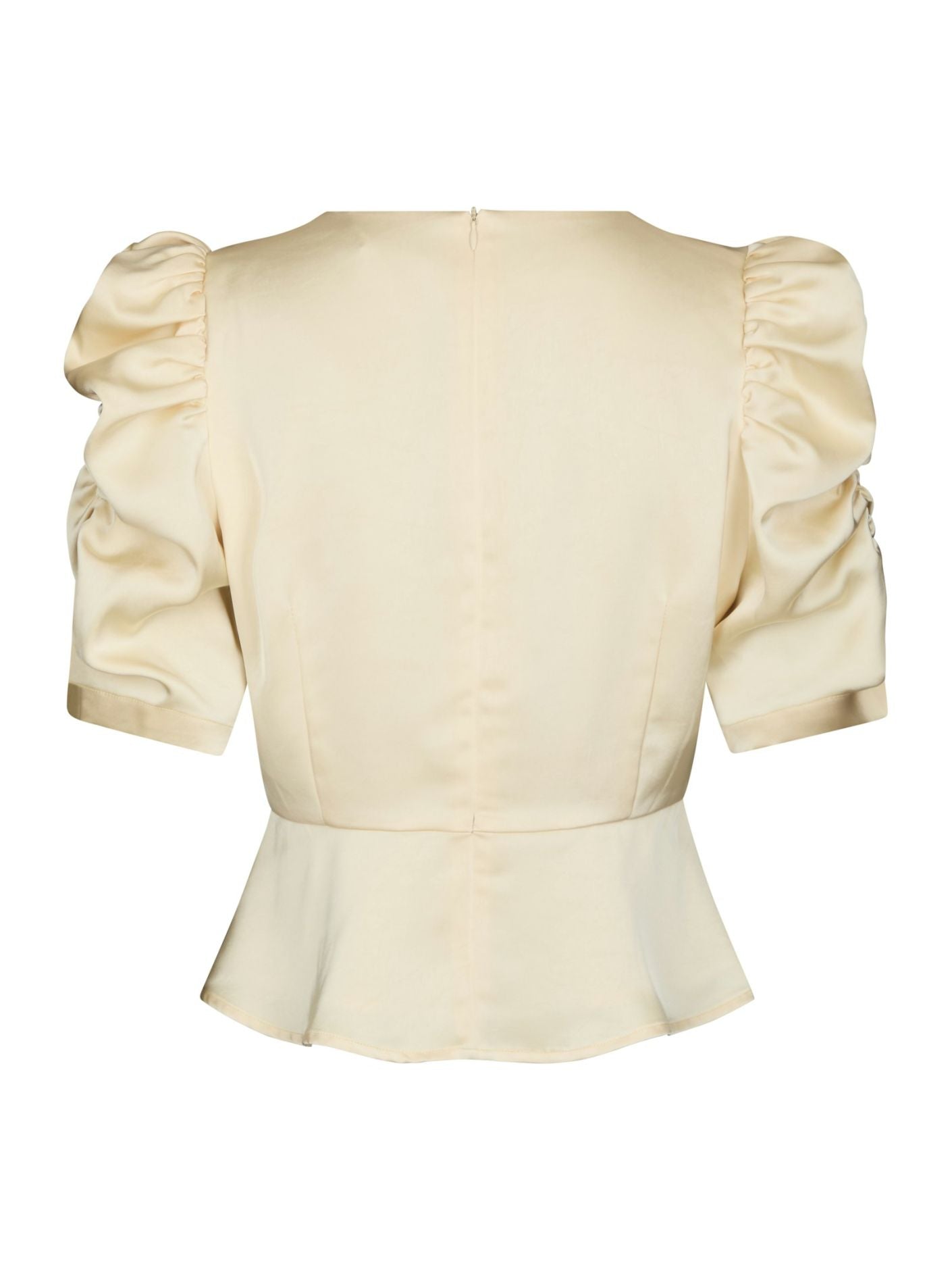 Benua Heavy Sateen Blouse - Overdeler