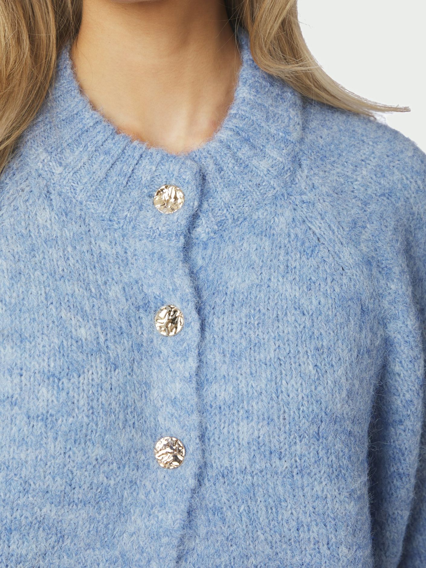 Benuta Fluffy Knit Cardigan - Overdeler