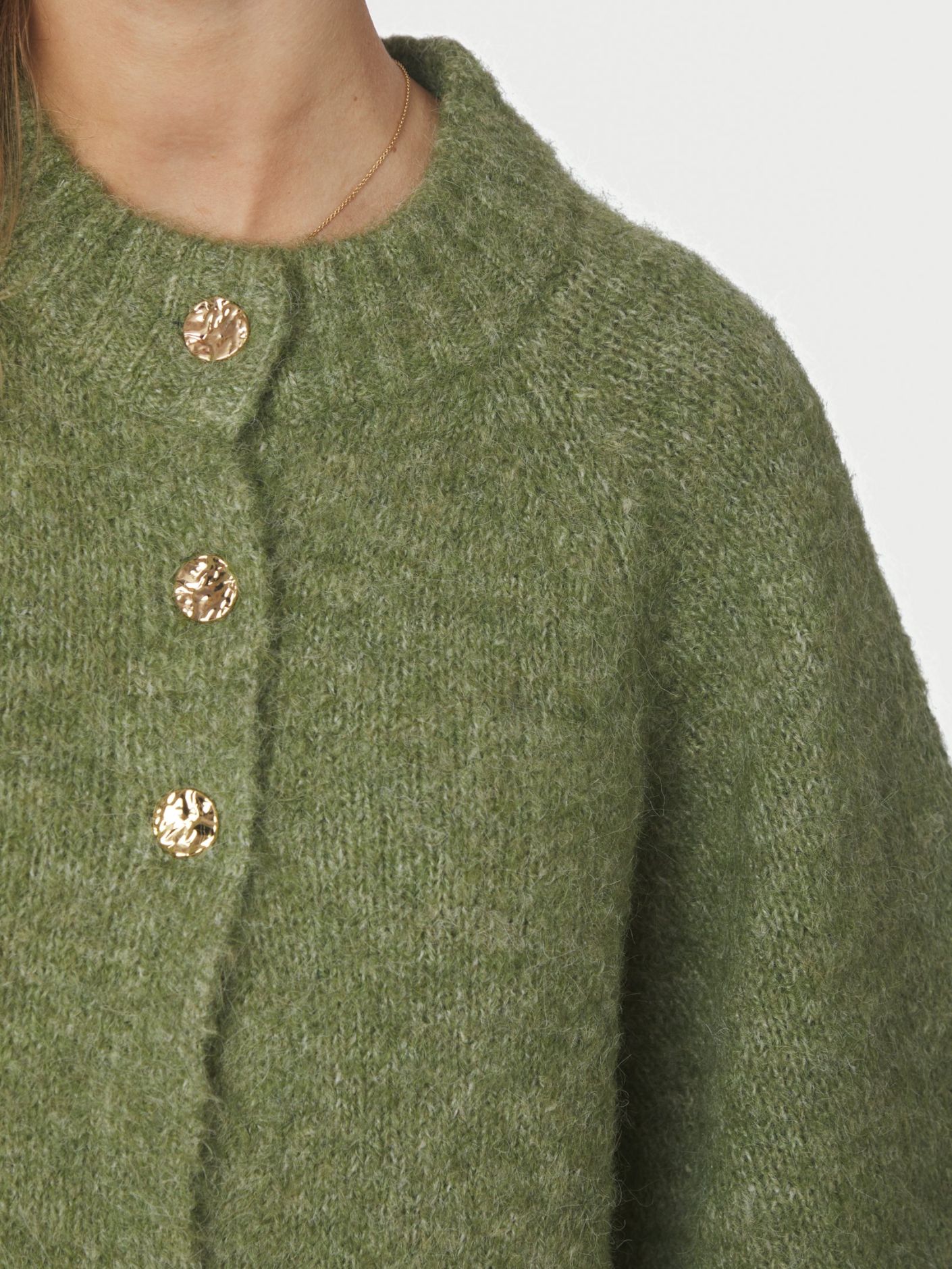 Benuta Fluffy Knit Cardigan - Overdeler